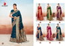 Vanshika By Bunawat Designer Wedding Wear Silk Sarees Wholesale Market In Surat
